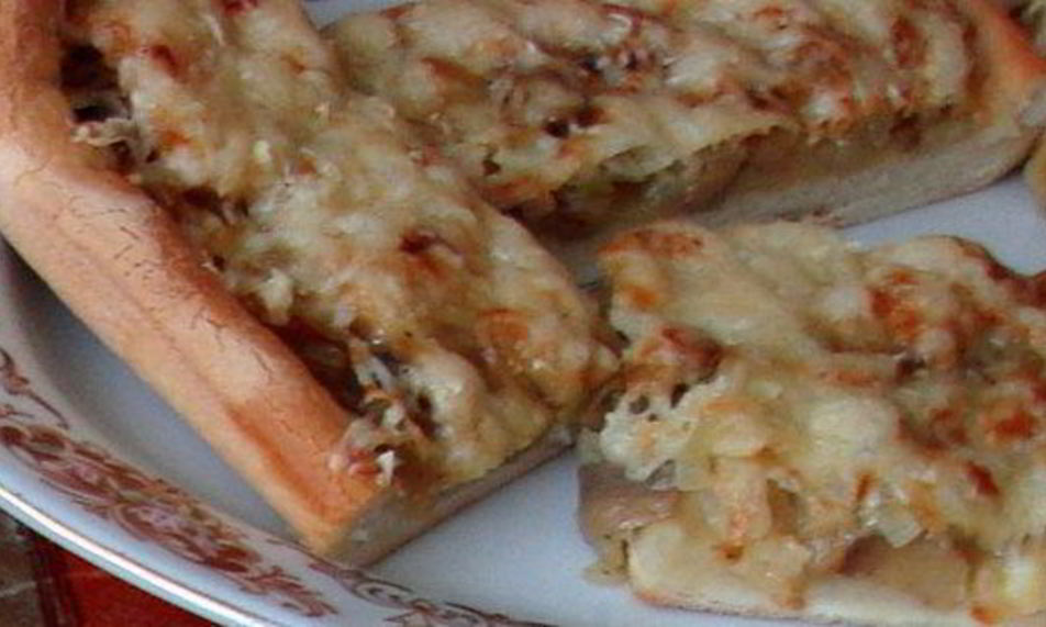 Рецепт пирог с грибами и сыром