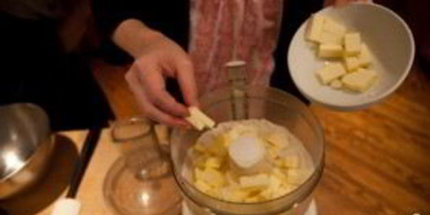 пирог с грушами и яблоками