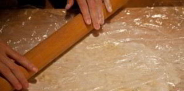 пирог с грушами и яблоками