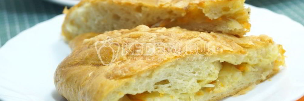 Пирог с капустой в духовке