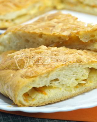 Пирог с капустой в духовке