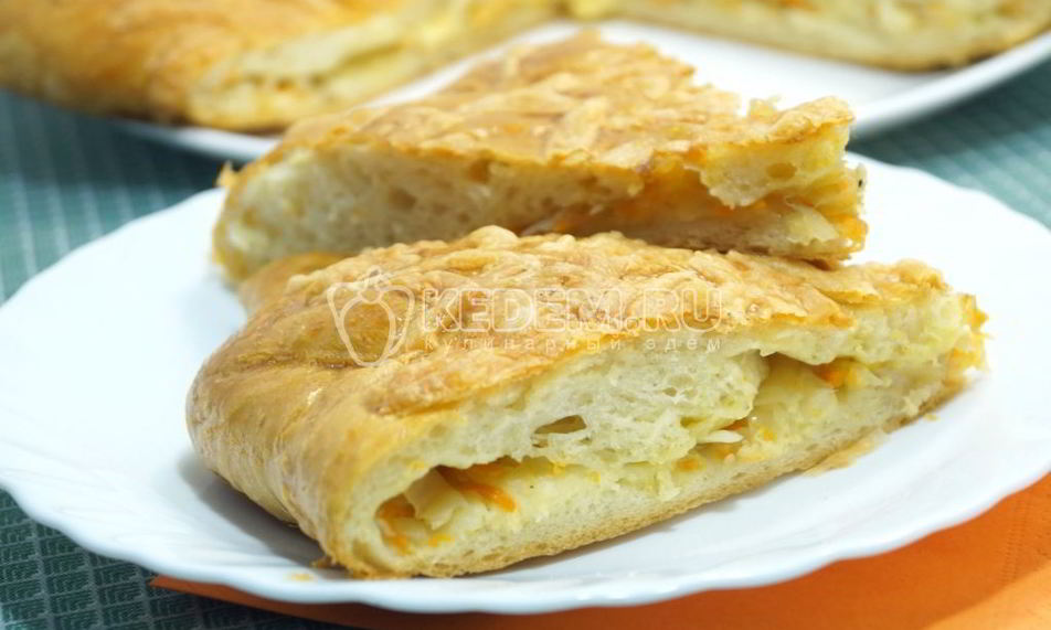 Рецепт пирог с капустой в духовке