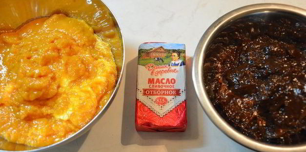 пирог с курагой и черносливом