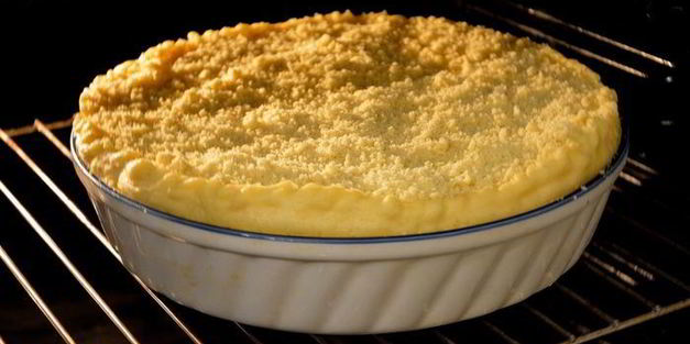 пирог с курагой и черносливом