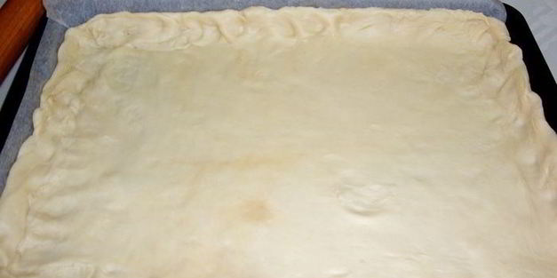 пирог с курицей, грибами и сыром