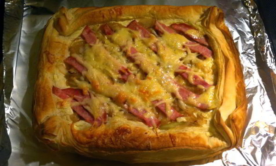 Рецепт пирог с луком