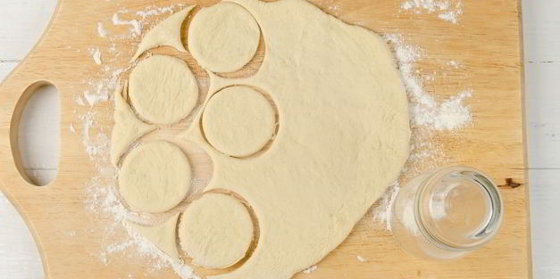 пирог с мясом хризантема