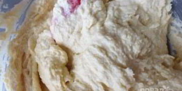 пирог с ревенем и манкой