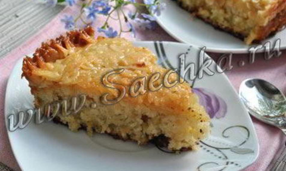 Рецепт пирог с ревенем