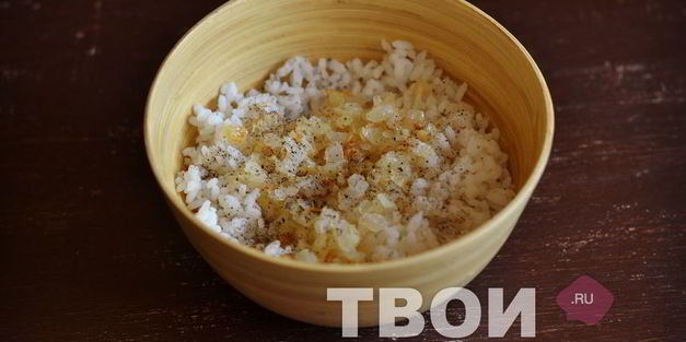 пирог с рисом и рыбой