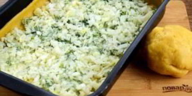 пирог с рыбой сахалинский