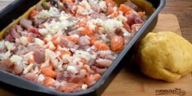 пирог с рыбой сахалинский