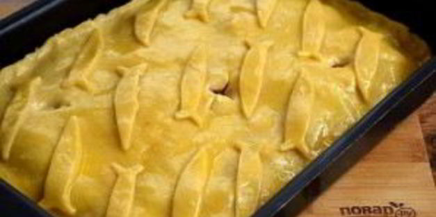 пирог с рыбой сахалинский