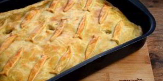 пирог с рыбой сахалинский