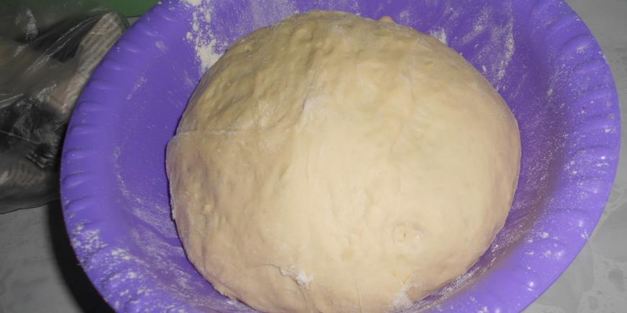 пирог с томлеными яблоками и вяленой вишней