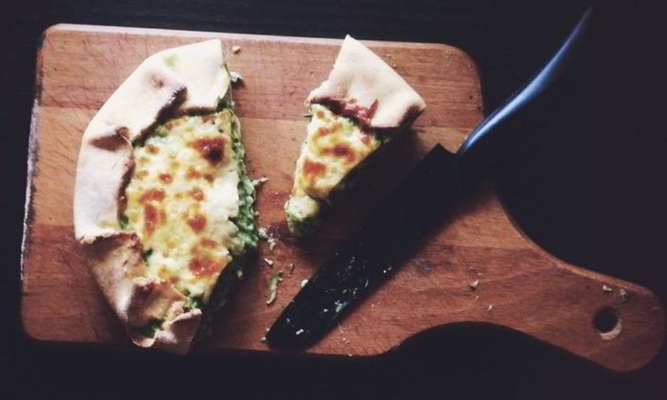 Рецепт пирог с цукини и шпинатом