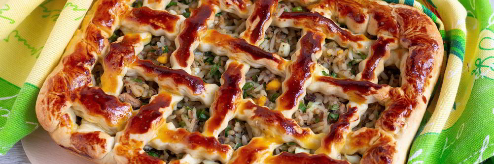 Пирог с тунцом Русские традиции