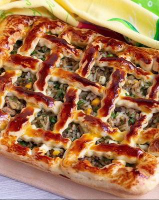 Пирог с тунцом Русские традиции