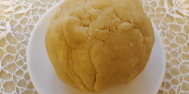 пирог с яблочным кремом