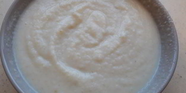 пирог с яблочным кремом