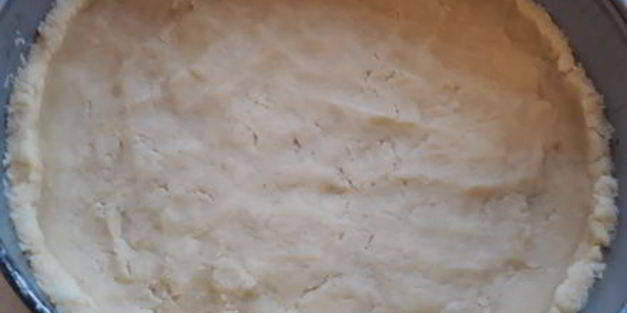 пирог с яблочным кремом