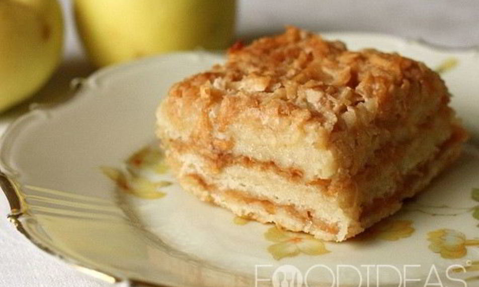 Рецепт пирог с яблоками и манкой