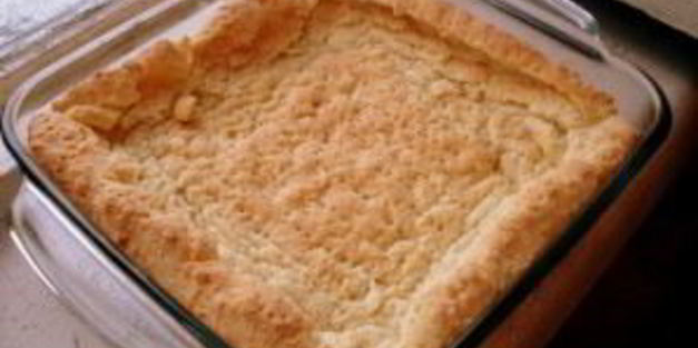 пирог с заварным кокосовым кремом