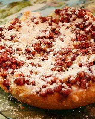 Пирог с земляникой