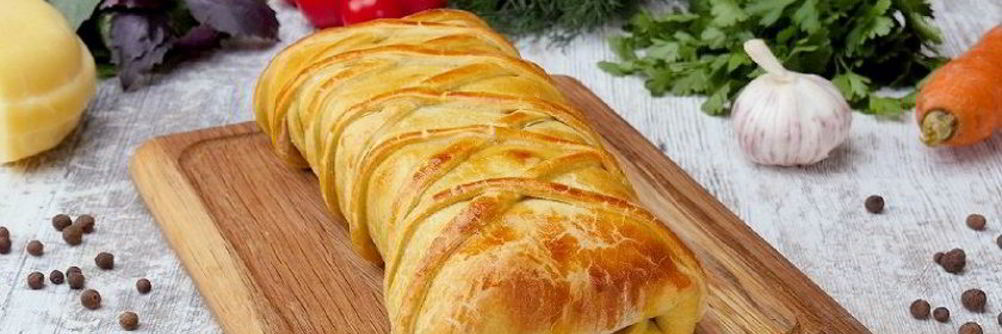 Пирог со свининой