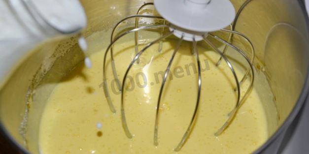 пирог зебра на кефире