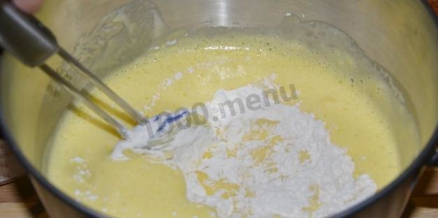 пирог зебра на кефире