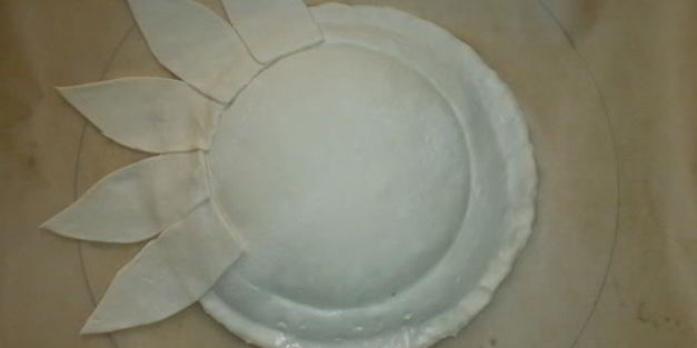 пирог золотой подсолнух