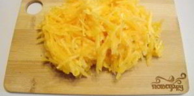 постный пирог с тыквой