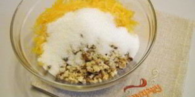 постный пирог с тыквой