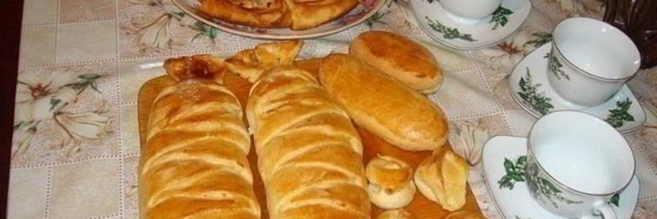 Рыбный пирог с капустой