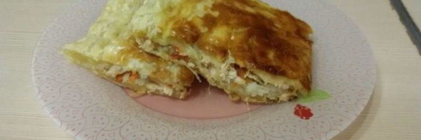 Рыбный пирог с пряностями