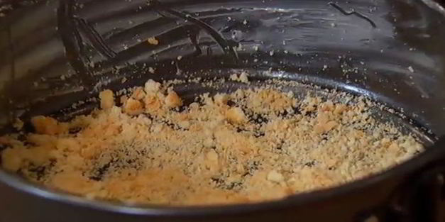 шоколадно-миндальный пирог на маскарпоне