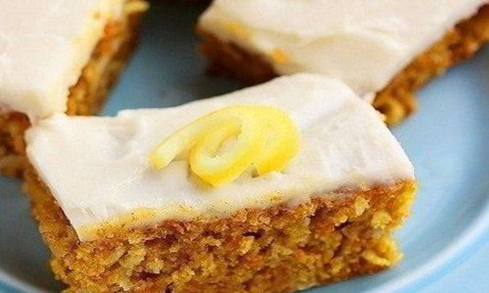 Рецепт сладкий морковный пирог со сливочным сыром