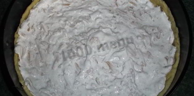 тертый пирог с яблоками