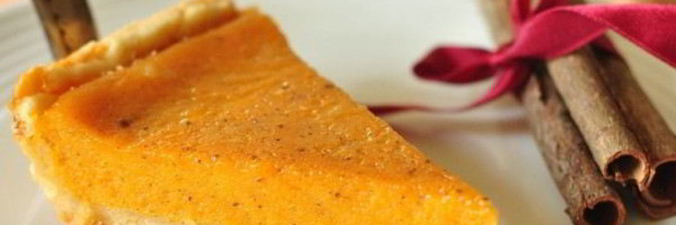 Тыквенный пирог со сгущенкой