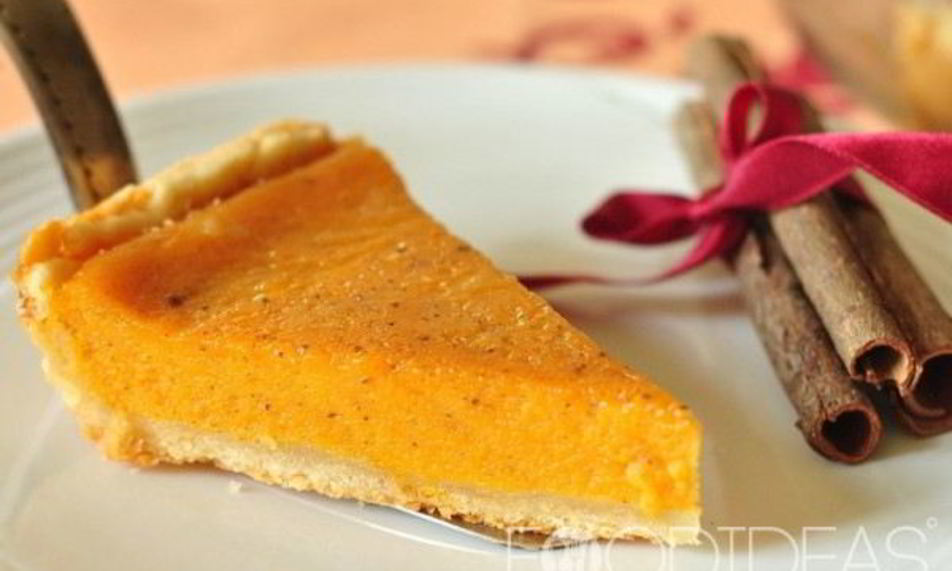 Рецепт тыквенный пирог со сгущенкой