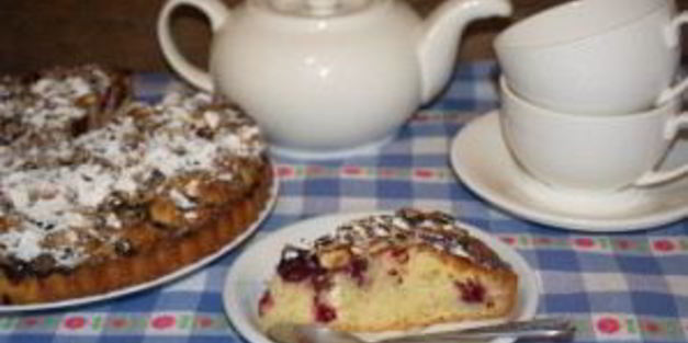 вишневый пирог из замороженной вишни