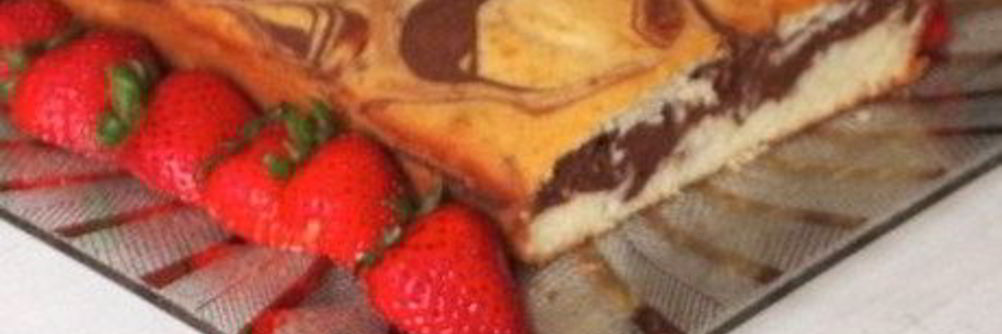 Воздушный мраморный пирог