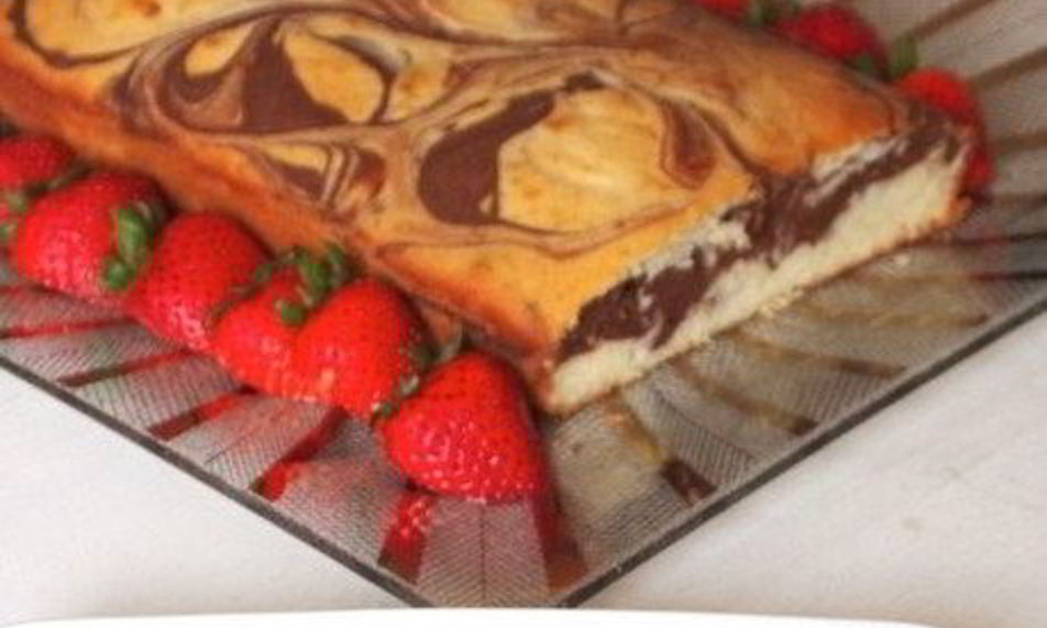 Рецепт воздушный мраморный пирог