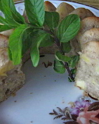 Яблочно-банановый пирог