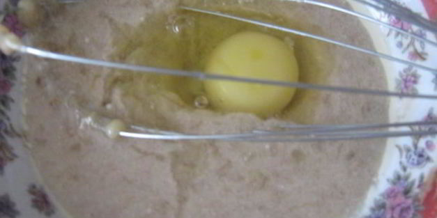 яблочно-банановый пирог