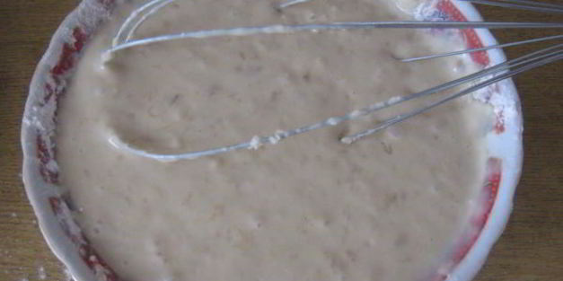 яблочно-банановый пирог