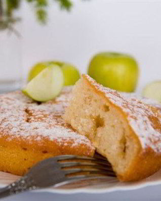 Яблочный пирог простой