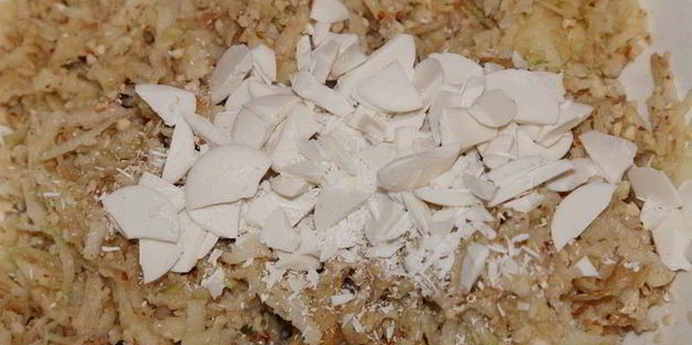 яблочный пирог с белым шоколадом