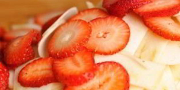 яблочный пирог с фруктами